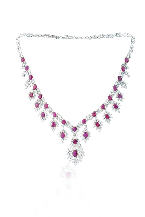 Ruby Embrace Necklace