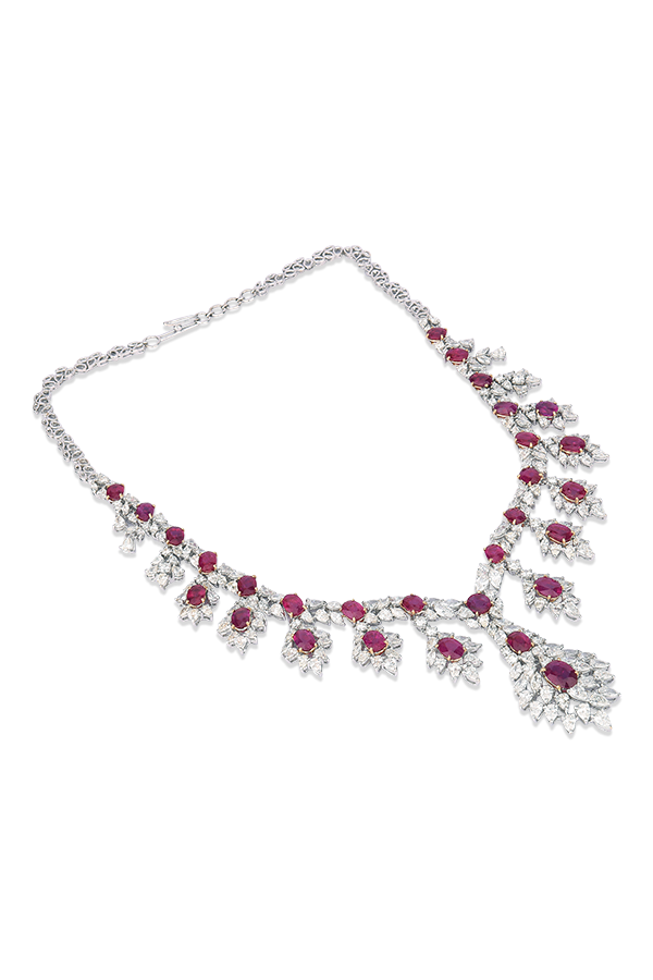 Ruby Embrace Necklace